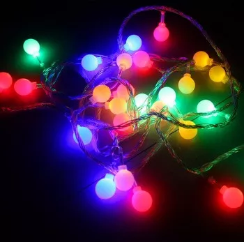 světelný řetěz barevný LED